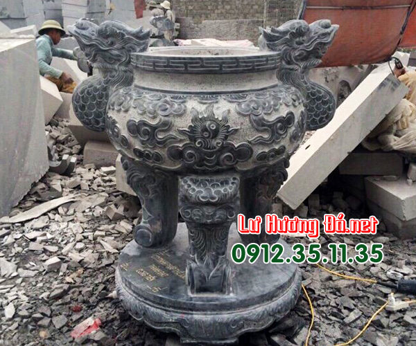 Mẫu lư hương đá , đỉnh hương đá đẹp